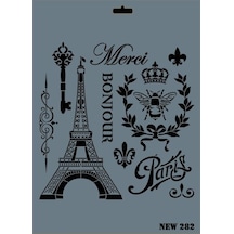 Rich New Seri N-282 Stencil 35X25 Cm