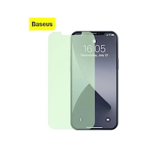 Baseus İphone 12/ 12 Pro 6.1 0.30mm Full Tempered Cam Ekran Koruyucu 2set Anti-bluelight- 5775