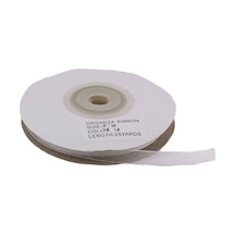 Organze Kurdele 6 Mm 22 Metre Beyaz N11.1382