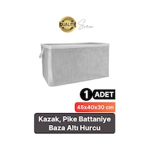 Çok Amaçlı Kazak Pike Battaniye Kıyafet Hurcu Dolap Düzenleyici Yerden Tasarruf Baza Altı Mini Boy Çok Renkli