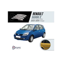 Famsotomotiv Renault Scenic 2 Krom Kapı Kolu 4 Kapı 2003-2009 P. Çelik
