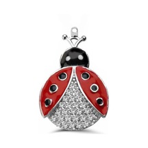 Nur Silver Uğur Böceği Gümüş Charm Nur-bl12474