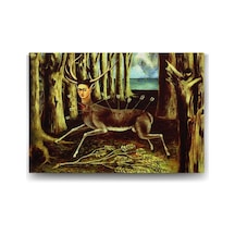 Kahlo - The Wounded Deer Tablosu - 75x50cm 7/8 Yaş