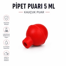 Pipet Puarı 5 Ml - Kauçuk Puar