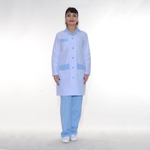 Antibakteriyel Kumaş Önlük+pijama Takım