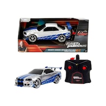 9772 Sun-sım-jda-rc Araba 1 24 Fast Furıous Nıssan Skylıne Gtr 2 4 Ghz Fastf Çok Renkli