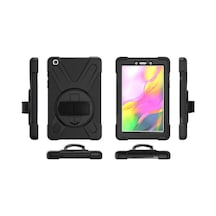 Galaxy Tab A7 Lite T220 - T225 Kılıf Defender Askılı Zırhlı Kapak