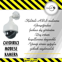 Lorex Lr-E11S Speed Dome / Mobese Görünümlü Caydırıcı Kamera