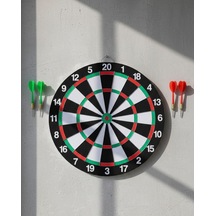 Ev Ve Oyun Alanları İçin Dart Tahtası 12 İnç 4 Dart Oku Dahil Mh-hs5341-7176