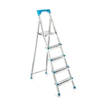 4+1basamaklı Metal Merdiven Y: 105cm - 120kg.taşıma Kapasitesi Timya/go1395 202557