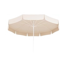 2 Metre Tek Renk Polyester Kumaş Plaj Şemsiyesi - 2 Metre Balkon Şemsiyesi - Bahçe Şemsiyesi 001