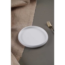 Acar Bianco Perla Porselen Yuvarlak Tabak 6 Adet Sct-21-0222