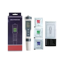 Tds 3 İn 1 Ph Sıcaklık Tds Ölçer Led Li Sıcaklık Göstergeli Su Test Cihazı