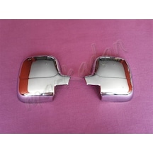 Woc Chrome Peugeot Partner Krom Ayna Kapağı 1996-2008 2 Parça Abs