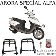 Arora Special Alfa Kızaklı Kurye Paket Çanta Demiri