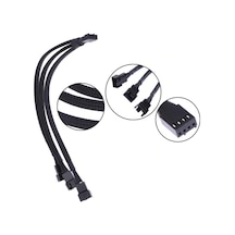 Fan Çoklayıcı Y Pwm Kablosu Splitter 4 Pin Switch 3 Pin 3