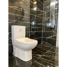 Seramiksan Petite A101101H Kanalsız Duvara Sıfır Klozet + Yavaş Kapak