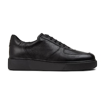 Deery Hakiki Deri Siyah Erkek Sneaker Ayakkabı - 01965msyhe04 Siyah
