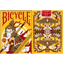 Bicycle Wukong Rebellion Yellow Oyun Kağıdı İskambil Kartları