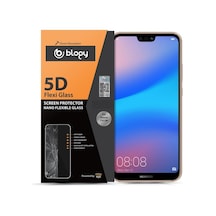 Blogy P20 Lite İle Uyumlu Flexi 5d Ekran Koruyucu