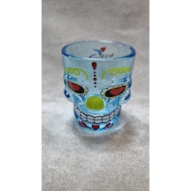 Kuru Kafa Shot Bardak Mavi