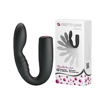 Hızlı Express Pretty Love G Noktası Uyarıcılı Çift Motorlu Titreşimli Klitoris Mastürbatör