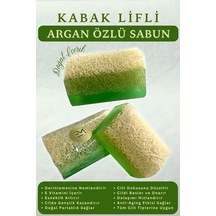 Doğal Kabak Lifli Argan Özlü Sabun Anti-aging Etkisi Cildi Besler