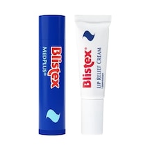 Blistex Medplus Stick Kuru Ve Çatlamış Dudaklara Onarıcı Ve Ferahlatıcı Dudak Bakım Kremi Ve Lip Relief Kuru Ve Çatlamış Dudaklara Onarıcı Ve Rahatlatıcı Dudak Bakım Kremi Spf 15