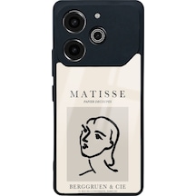 Tecno Pova 6 Pro Matisse Papier Tasarımlı Glossy Telefon Kılıfı Çok Renkli