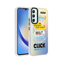 Samsung Galaxy A34 5g Uyumlu Kılıf Astronot Temalı Telefon Kılıfı Kapak
