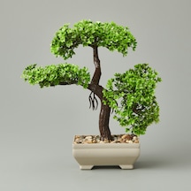 Dekor Saksılı Yapay Ağaç - Asorti - 20x22 Cm Çok Renkli