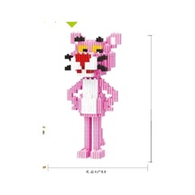 Pembe Panter 595 Parça Mini Blocks-425
