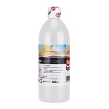 Akrilik Boya 500 Ml Beyaz Ra 150-15 Tek Renk