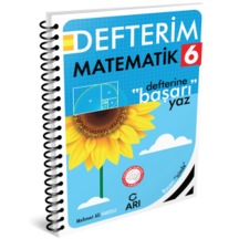Arı 2025 6. Sınıf Matematik Defterim