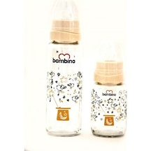 Bambino 2’Li Gaz Yapmayan Krem Biberon Seti 225 ML + 125 ML