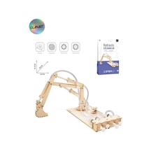 Robotik Kendin Yap Ekskavatör İş Makinası Kepçe Seti Çocuklar İçin