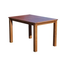 Bahçeci İstanbul Masa 100x200 Sabit Ayak Ceviz