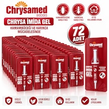 Chrysamed Fibron Gel 5 Gr Hamam Böceği Karınca Jeli 72 Adet 1 Koli