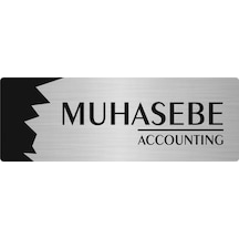 Metal Departman Kapı İsimliği, Yönlendirme Levhası Muhasebe Accounting 7x20 Cm Gümüş Renk