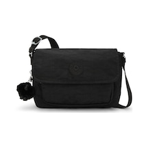 Kipling Dalma Orta Boy Omuz Çantası Siyah