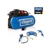 Scheppach HC06 1200W 8 Bar 6 L Yağsız Hava Kompresörü - 5906153901