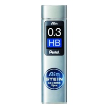 Pentel Mekanik Kurşun Kalem Ucu, 15 Adet, 0.3 Mm, Hb