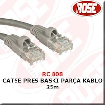 Cat5E Pres BAskı Parça Kablo 25M