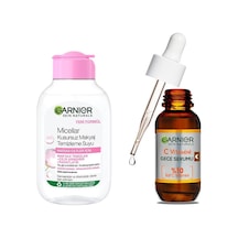 Tr Skin Naturals Micellar Kusursuz Makyaj Temizleme Suyu 100 Ml & C Vitamini Süper Aydınlatıcı Gece Serumu 30 Ml C