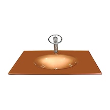Cam Lavabo Klas Modeli 80 x 56 CM