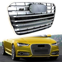 Audi A6 2012-2016 C7 Siyah S6 Ön Panjur