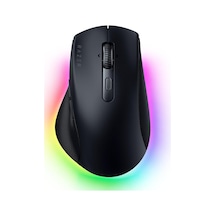 Pro Click V2 - Kablosuz Ergonomik Mouse - Aı Prompt Assist - 30k Optik Sensör - 3,5 Ay Pil Ömrü 14 Bölgeli Chroma Rgb, Hyperscroll Eğilebilir Mouse Tekerleği Siyah