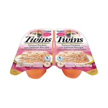 Twin Packs Ton Balıklı Somonlu ve Tavuklu Kedi Ödül Jölesi 35 G 2'li