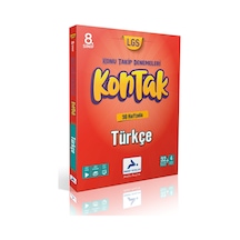 Paraf 8. Sınıf Türkçe 36 Lı Kontak Deneme Konu Takip Denemeleri