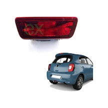 Nissan Micra Arka Sis Lambası 2013 - 2019 Micra Arka Sis Ampullü Duylu Dolu Sis
